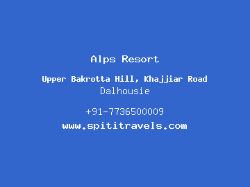 Alps Resort, Dalhousie