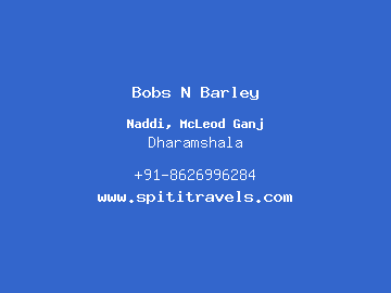 Bobs N Barley, Dharamshala