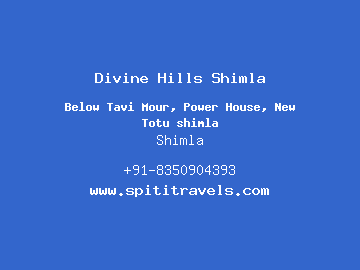 Divine Hills Shimla, Shimla