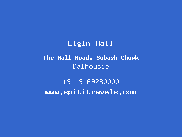 Elgin Hall, Dalhousie