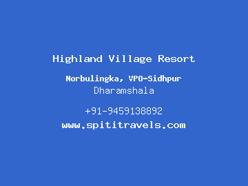Highland Village Resort, Dharamshala