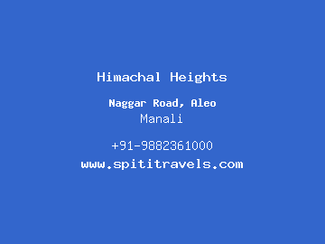 Himachal Heights, Manali