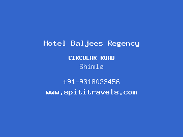 Hotel Baljees Regency, Shimla