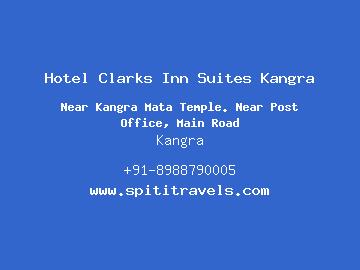 Hotel Clarks Inn Suites Kangra, Kangra