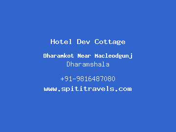 Hotel Dev Cottage, Dharamshala