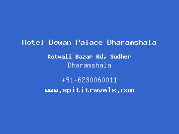 Hotel Dewan Palace Dharamshala, Dharamshala