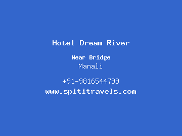 Hotel Dream River, Manali