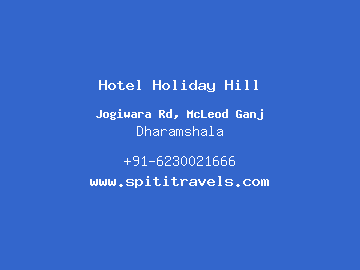 Hotel Holiday Hill, Dharamshala