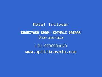 Hotel Inclover, Dharamshala