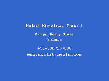 Hotel Kenview, Manali, Shimla