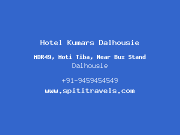 Hotel Kumars Dalhousie, Dalhousie