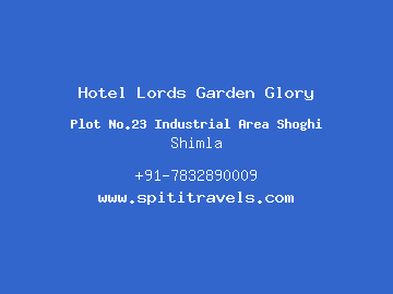 Hotel Lords Garden Glory, Shimla
