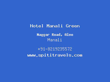 Hotel Manali Green, Manali