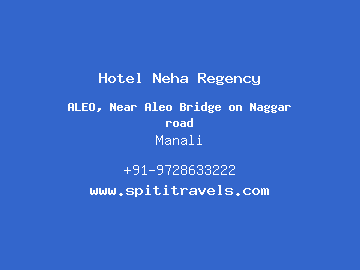 Hotel Neha Regency, Manali
