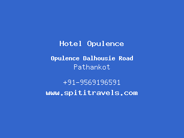 Hotel Opulence, Pathankot