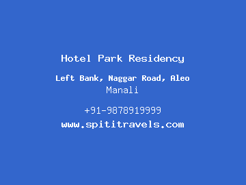 Hotel Park Residency, Manali
