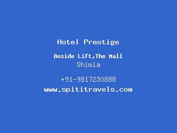Hotel Prestige, Shimla