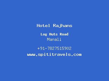 Hotel Rajhans, Manali