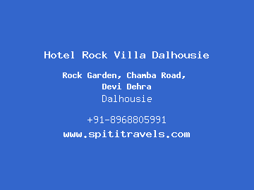 Hotel Rock Villa Dalhousie, Dalhousie