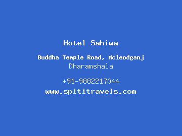Hotel Sahiwa, Dharamshala