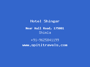 Hotel Shingar, Shimla