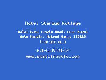 Hotel Starwud Kottage, Dharamshala