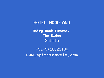 HOTEL WOODLAND, Shimla