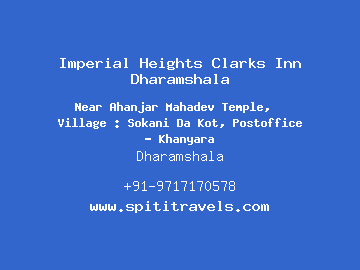 Imperial Heights Clarks Inn Dharamshala, Dharamshala
