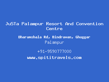 JuSTa Palampur Resort And Convention Centre, Palampur