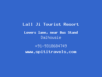 Lall Ji Tourist Resort, Dalhousie