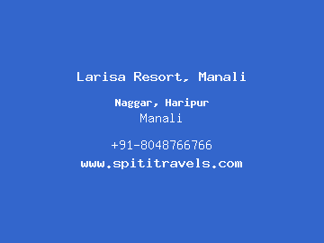 Larisa Resort, Manali, Manali