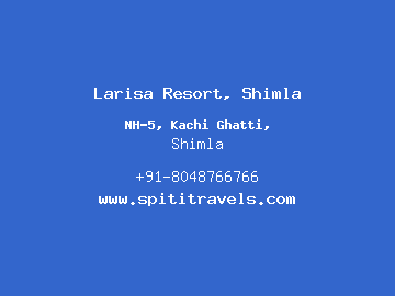 Larisa Resort, Shimla, Shimla