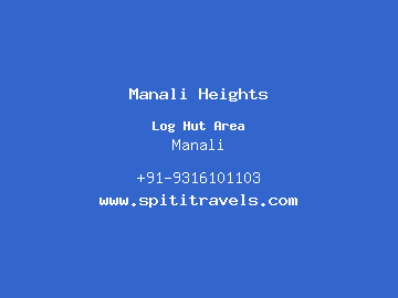 Manali Heights, Manali
