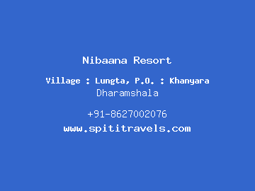 Nibaana Resort, Dharamshala
