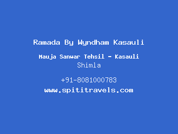 Ramada By Wyndham Kasauli, Shimla