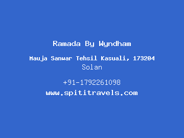 Ramada By Wyndham, Solan