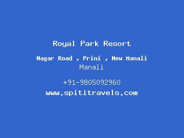 Royal Park Resort, Manali