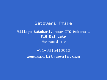 Satovari Pride, Dharamshala