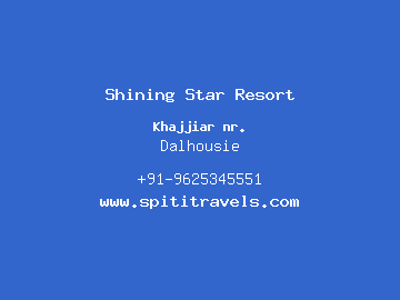 Shining Star Resort, Dalhousie