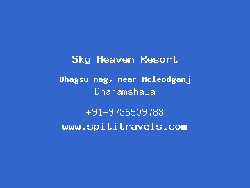 Sky Heaven Resort, Dharamshala