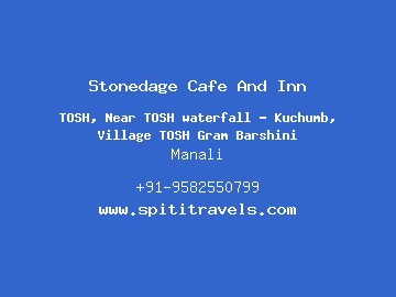 Stonedage Cafe And Inn, Manali