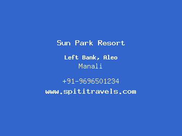 Sun Park Resort, Manali