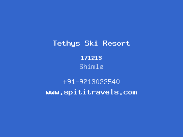 Tethys Ski Resort, Shimla