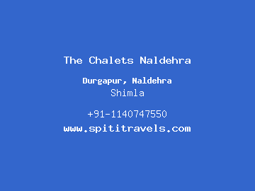 The Chalets Naldehra, Shimla