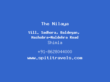 The Nilaya, Shimla