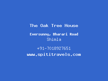 The Oak Tree House, Shimla