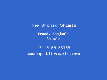 The Orchid Shimla, Shimla