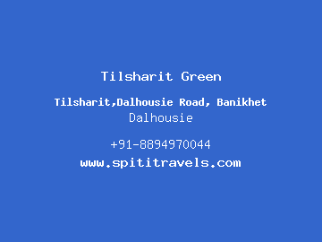 Tilsharit Green, Dalhousie