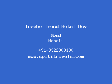 Treebo Trend Hotel Dev, Manali