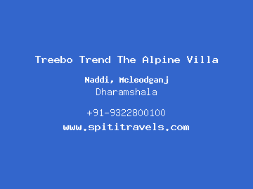 Treebo Trend The Alpine Villa, Dharamshala